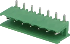 STLZ951-H7 - Wannen-Stiftleisten 300V 15A 7pol grün ohne Seitenwand