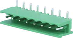 STLZ951-H8 - Wannen-Stiftleisten 300V 15A 8pol grün ohne Seitenwand