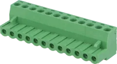 ARKZ950/12 - Systemklemme, vertikal 300V 15A 12pol. grün