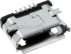 ESB2281101 - Socket micro USB-B SMT contacts gold plated