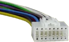 ZRS-040 - Steckverbinder, Alpine 7513 mit Leitungen