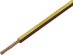 FLRY-B0.75-GB/SW - Automotive cable FLRY-B PVC 60V 0,75mm² yellow/black stripe 1m