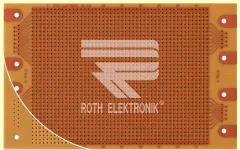 RE224-HP - Prototypboard für 2 D-Sub Verbinder DIN 41652