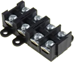 E.4002B - Klemmenblock 4-fach 1,5-4mm² 380V schwarz