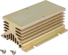 HS-060-150 - Kühlkörper für SSR 75A 1 Phase 80x50x150mm