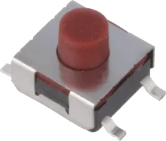 DTSM62NR - SMD-Taster print lgd. 6x6 5,2mm 1,6N Rot