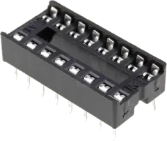 DIL16EMF - LC-IC-Fass. 16pol RM=7,62mm