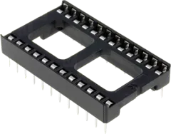 DIL24EMF - LC-IC-Fassung 24pol RM=15,24mm