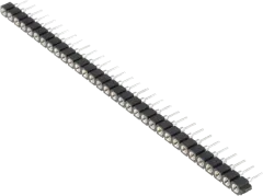 SIL64PZF - SIP-IC-Präzisions-Fassung 64pol Sn/Au RM 2,54