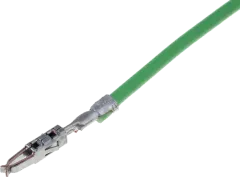 PZK82140 - Buchsenkontakt 2.8mm mit 0,135m Leitung grün
