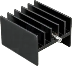 HS-123-25 - Kühlkörper eloxiert für TO220 25mm Typ H