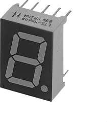 LTS546AP - 7Seg 13,2mm CA rot 800µcd