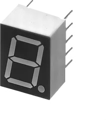 LTS546AHR - 7Segment 13,2mm CA red 2mcd