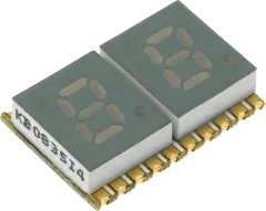 KCDC03-104 - LED Anzeige SMD 2-stellig 7,62mm rot gemeinsame Kathode