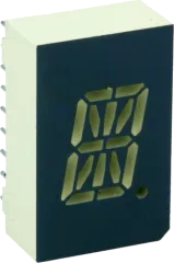 PSA05-11SRWA - LED Anzeige 13mm, alphanumerisch, super hell, rot