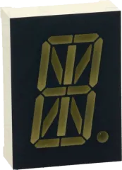 PSA08-11SRWA - LED Anzeige 20mm, alphanumerisch, super hell, rot