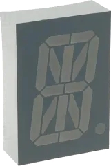 PSA12-11SRWA - LED Anzeige 30mm alphanumer. super hell, rot