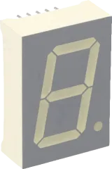 SA50-31SRWA - LED Anzeige, 127mm, rot gemeinsame Anode