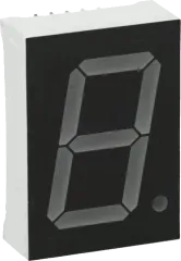 SC10-21SRWA - LED Anzeige, 25mm, super hell, rot gemeinsame Kathode