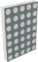 TA40-11SRWA - LED Matrix 5x7 100mm superrot gemeinsame Anode