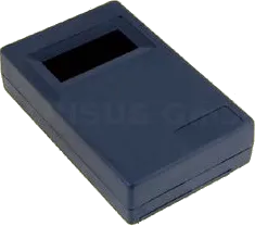 KM-33C - Plastic enclosure 29x74x118mm Black, Hole 46x18mm