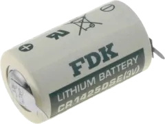 CR14250SE-PCB - Lithiumbatterie 3V 900mAh 1/2AA 1/2R6 14,5x25mm 2-Pin PCB