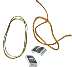 DS Lite - F1+F2 - 0.5A - 2x Repairfuse for Nintendo DS-Lite F1 and F2 (0.5A) size 1.5x2mm