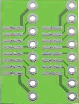 MS-DIP/SO10 - Universale Adapterplatine SO8-SO16 auf DIP8-DIP16