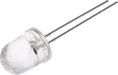 1241 - LED 12 mm reinweiß, 12V 20 mA