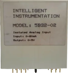 PCI-5B32-02 - Converter 0-20mA current input, 0 to +5V output, insulated