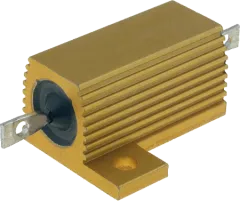 HS25 2R F - Wirewound resistor with AL-heat sink 25W 2R 1%