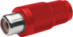 RCA201RT - Cinch Buchse ohne Knickschutz rot