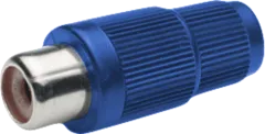 RCA201BL - Cinch Buchse ohne Knickschutz blau