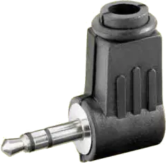 JC-205 - Klinkenstecker mono, 3,5mm, abgewinkelt