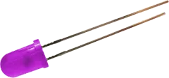 LED5-V-LC - 5mm; violet; 30°