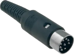 DC-016 - DIN-Stecker gerade 8-polig Pin-Konfig: 262°