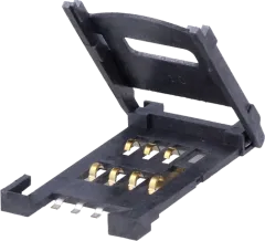 115F-ACA0-R - SIM; SMD; vergoldet; 30mOhm