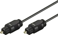 AVK216-100 - Lichtwellenleiterkabel 1,0 m Toslinkstecker > Toslinkstecker • 2,2 mm