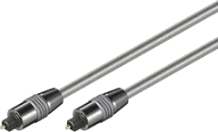 AVK221-100 - Lichtwellenleiterkabel 1,0 m Toslinkstecker>Toslinkstecker • 6,0 mm