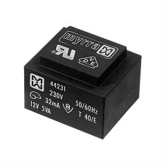 MT606-2 - Transformer 5VA 230V 2x6V 2x417mA