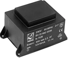 HTR1012-1 - Transformer 30VA 12V 2500mA