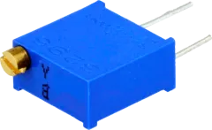 T910Y-5K - Cermet Trimm multiturn potentiometer 5K 0.5W 10x9,5x4,8mm RM5,08/2,54