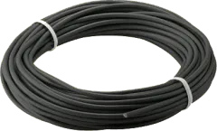55031 - Kupferlitze isoliert, 10m-Ring, 1x0,14mm (18x0.1mm), schwarz