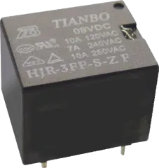 HJR-3FF-12VDC-S-ZF - Relay SPDT Ucoil 12V 400R