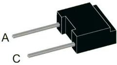 DSA1-16D - Avalanchediode 1600V 2,3A FP-Case