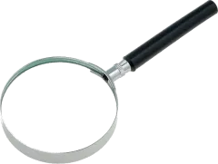 GCB-102 - Hand magnifier; Mag: x6; Lens diam:50mm