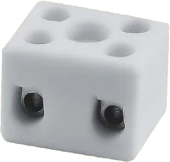 CPO-5A-2P - Schraubklemme zweipolig 4mm ; 450V keramisch