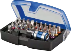 77454 - Bit-set 32 parts with 1/4 inch quick release bit holder