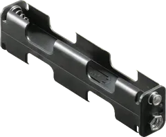 BH-342-1B - Battery holder 4x mignon AA with snap terminal