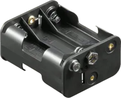 BH-363-1 - Battery holder 6x mignon AA with snap terminal